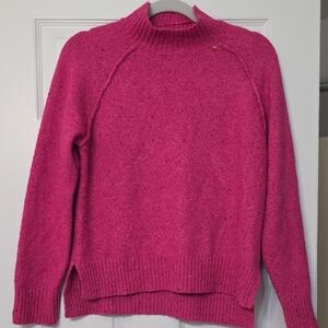 Chic Pink Women's Turtleneck Sweater